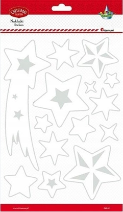 Attēls no FANDY Naklejki fluorescencyjne gwiazdy biae 14szt