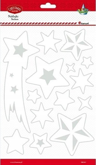 Picture of FANDY Naklejki fluorescencyjne gwiazdy biae 14szt