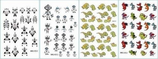 Изображение FANDY Naklejki papierowe Mini MKJ-012