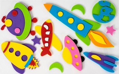 Attēls no FANDY Naklejki piankowe 3D 3cm 7szt