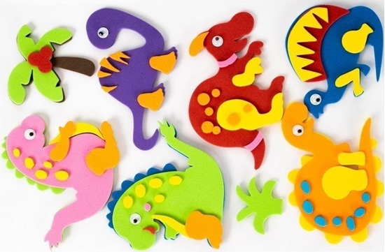 Picture of FANDY Naklejki piankowe 3D 3cm 8szt