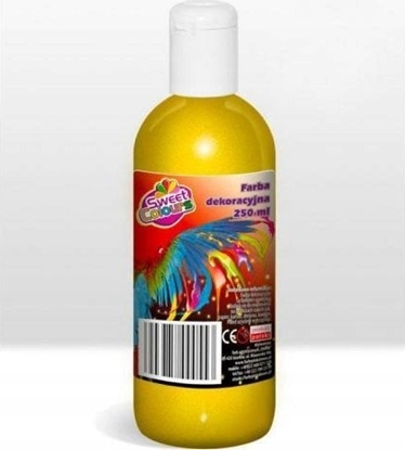 Picture of Farba dekoracyjna brokatowa zota 250ml