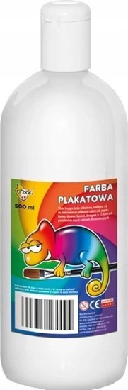 Изображение Farba plakatowa biaa 500ml