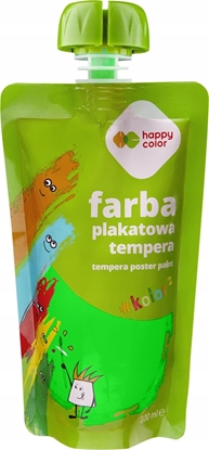 Picture of Farba plakatowa tempera neonowa zielona 100ml HA 3310 0100-03 HAPPY COLOR