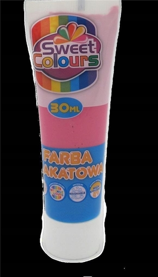 Picture of Farba plakatowa w tubie ró 30ml
