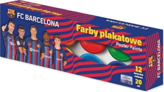 Picture of Farby plakatowe ASTRA FC Barcelona 12 kol. x 20 ml