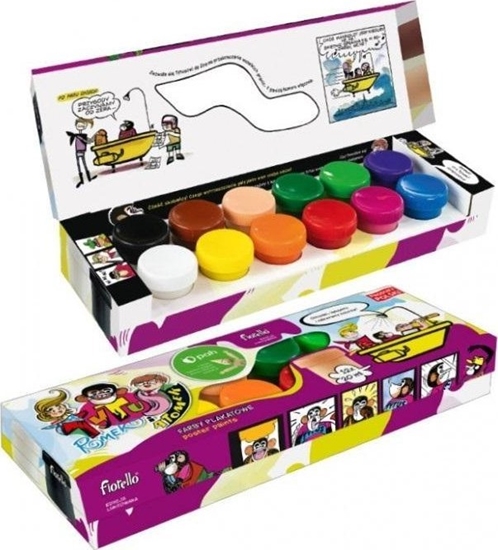 Picture of Farby plakatowe Tytus 20ml 12 kolorów FIORELLO