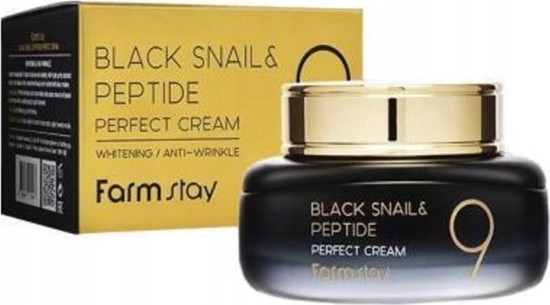Picture of Farmstay Krem odmadzajcy z ekstraktem z czarnego limaka i peptydami Black Snail & Peptide 9 Perfect 55ml