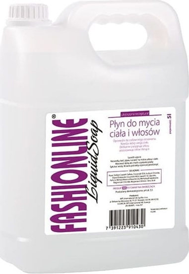 Изображение Fashionline Fashionline - Mydo w pynie do wosów i ciaa, delikatne - 5 l