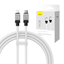Изображение Kabel USB Baseus USB-C - Lightning 1 m Czarny (CAKW000002)