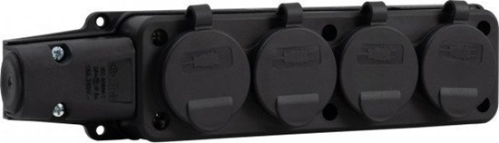 Picture of F-Elektro Listwa Gumowa Do Przeduacza 4X230V 16A F6.0373 F_Elektro