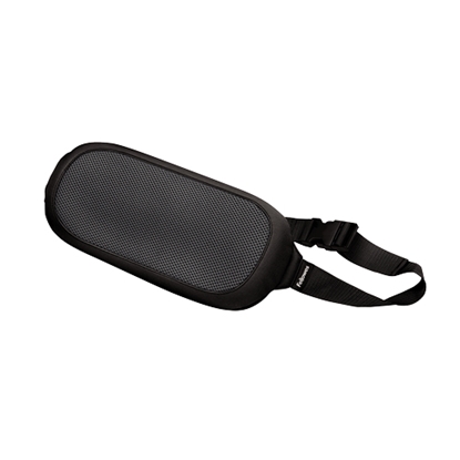 Изображение Fellowes 8042301 backrest Black, Grey Polyester Mesh backrest