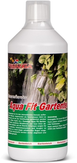 Picture of Femanga, Aqua Fit Gartenteich, Uzdatniacz wody do oczka wodnego, 1000ml