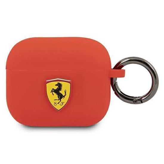 Picture of Ferrari Ferrari FEA3SILRE AirPods 3 cover red/red Silicone