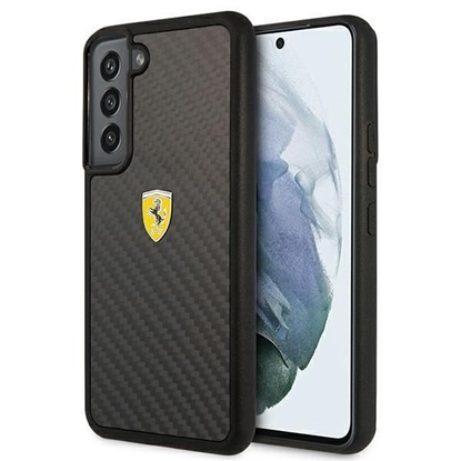 Attēls no Ferrari Ferrari FEHCS22MFCAK S22+ S906 black/black hardcase On Track Real Carbon
