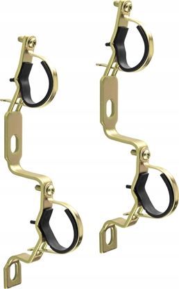 Attēls no Ferro Komplet uchwytów do rozdzielaczy sanitarnych 1"