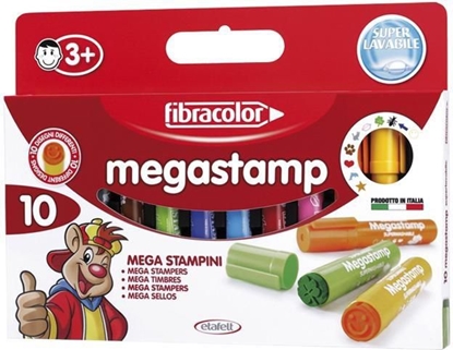Attēls no Fibracolor Mazaki Megastamp 10 kol. (154776)