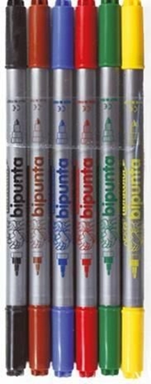 Picture of Fibracolor Pisaki Double Point 6 kol. (154810)