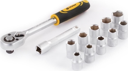 Attēls no Fieldmann Zestaw kluczy nasadowych Fieldmann FDN1060 z grzechotk 1/2"