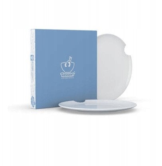 Изображение FIFTYEIGHT 2 Speiseteller mit Biss Ø 28cm weiß