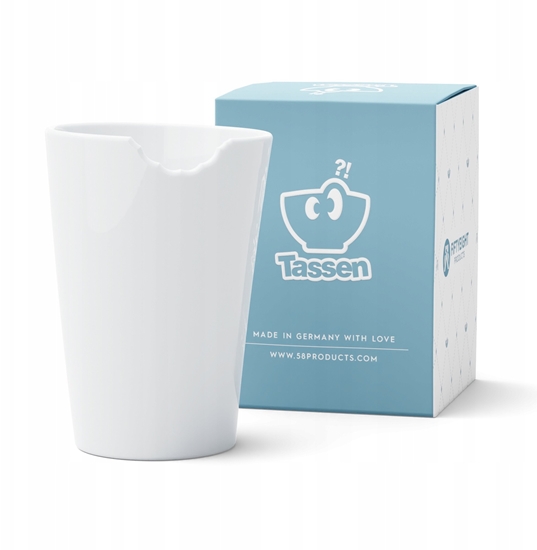 Изображение FIFTYEIGHT Becher mit Biss weiß