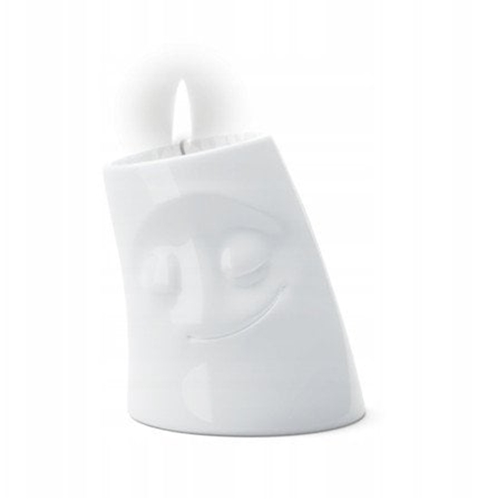 Picture of FIFTYEIGHT Kerzenschmusie KUSCHELIG Klein Kerzenhalter weiß