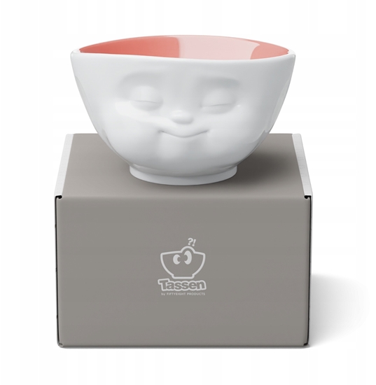 Picture of FIFTYEIGHT Schale 500ml - Mampfend innen Pfirsisch