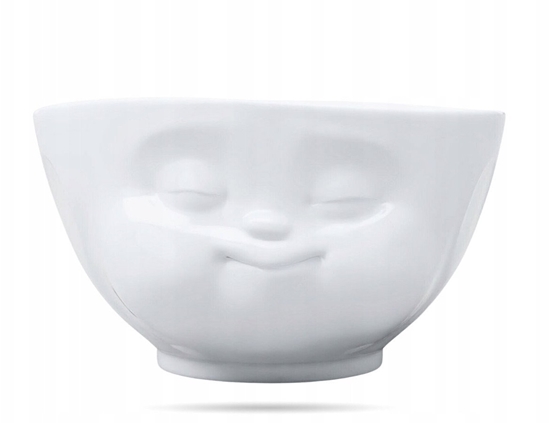 Изображение FIFTYEIGHT Schale 500ml - Mampfend weiß