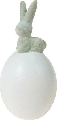 Picture of Figurka ceramiczna jajko z zajcem MIX