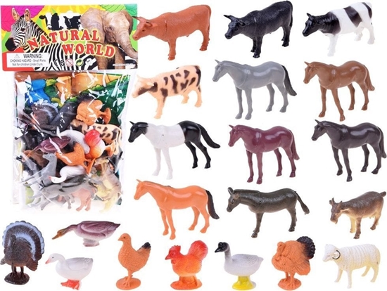 Picture of Figurka Jokomisiada Zwierzta z gospodarstwa 20 figurek z farmy ZA3105