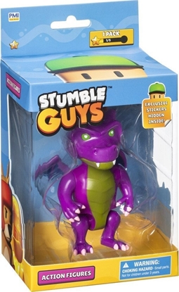 Attēls no Figurka Kids World STUMBLE GUYS S2 ACTION FIGURE 11.5cm - DUSK DRAGON