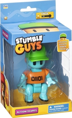 Attēls no Figurka Kids World STUMBLE GUYS S2 ACTION FIGURE 11.5cm - ROBOT GUY