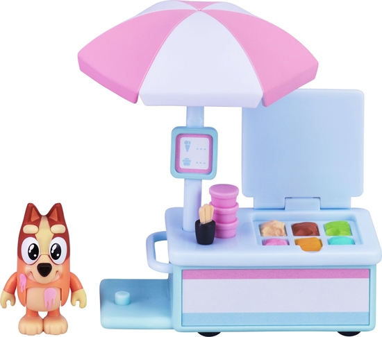 Picture of Figurka Liniex Bluey - Ice cream Cart Set - (90122) /Figures /Multi