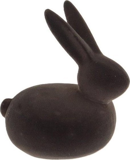 Picture of Figurka zajc pokryta materiaem