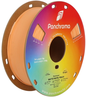Attēls no Filament Polymaker Panchroma PLA 1,75mm, 1kg - Peach}