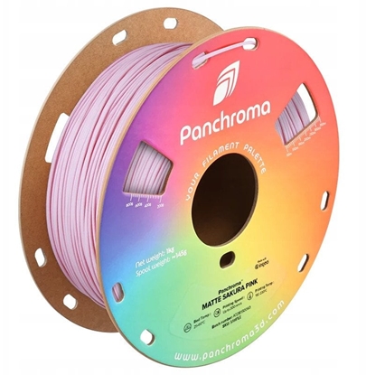 Attēls no Filament Polymaker Panchroma PLA 1,75mm, 1kg - Sakura Pink}