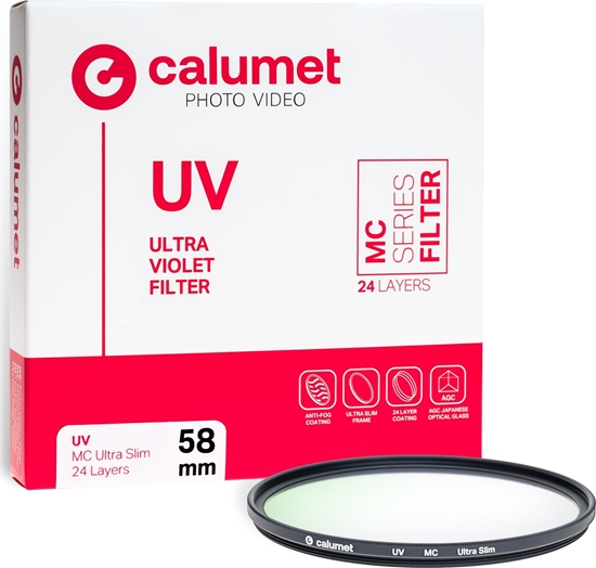Picture of Filtr Calumet Calumet Filtr UV MC 58 mm Ultra Slim 24 Layers