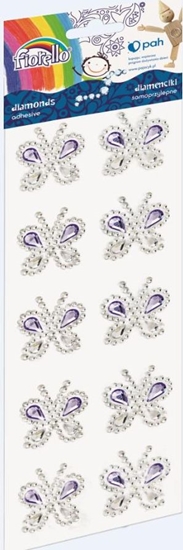 Изображение Fiorello Diamenciki samoprzylepne motyl GR-DS089 FIORELLO