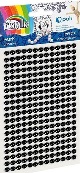 Изображение Fiorello Pereki samoprzylepne czarne FIORELLO