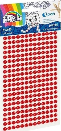 Изображение Fiorello Pereki samoprzylepne czerwone FIORELLO
