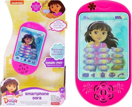Picture of Fisher-Price Telefon dla malucha Smartfon Dora ZA2724