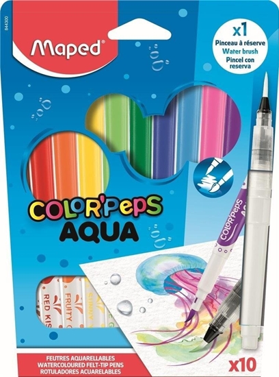 Picture of Flamastry Colorpeps Aqua 10szt MAPED