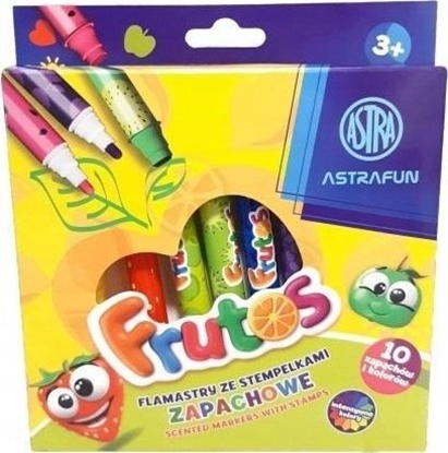 Изображение Astra Flamastry okrge stemple 10kol ASTRA