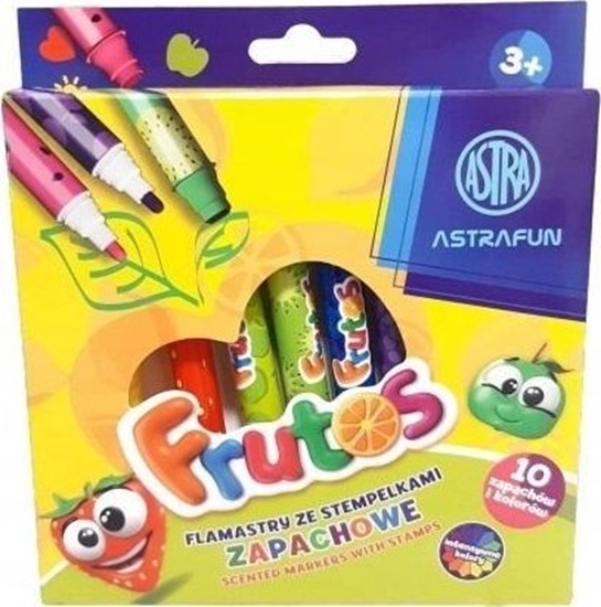 Изображение Astra Flamastry okrge stemple 10kol ASTRA