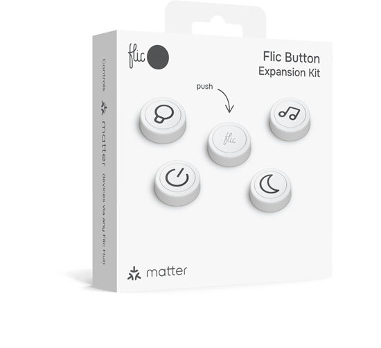 Picture of Flic Button  Expansion Kit, white