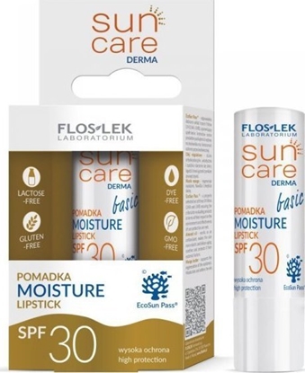 Attēls no Floslek FLOSLEK Sun Care Derma Basic Pomadka ochronna do ust SPF30  4g