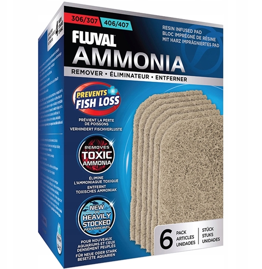 Picture of Fluval Wkad redukujcy zwizki azotowe Ammonia Remover 307/407, 6szt./op.