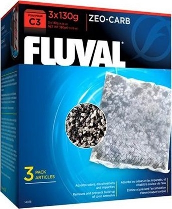 Picture of Fluval Wkad wglowy Zeo-Carb do filtra C3, 3x130g