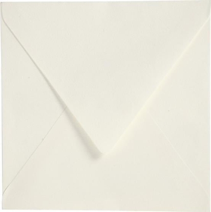 Attēls no Focus Focus Envelope 160x160 Raw White 120g 50 Pcs