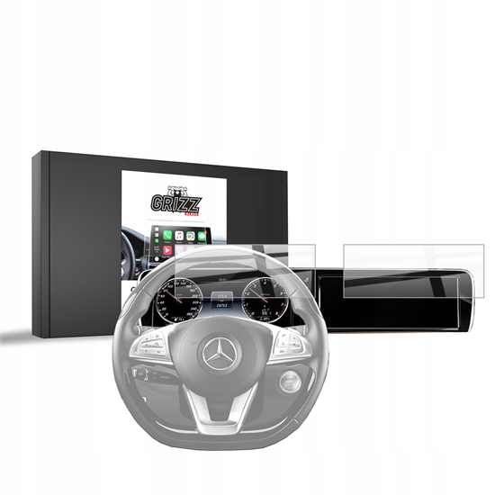 Picture of Folia ceramiczna GrizzGlass CarDisplay Protection do Mercedes S Klasa W222 (2013-2017) [2w1]